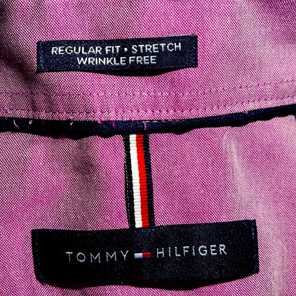 (Lg) Casual Tommy Hilfiger Button Down Shirt